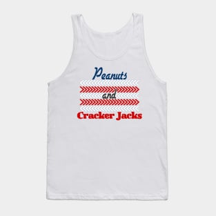Peanuts & Cracker Jacks: Baseball Americana Tank Top